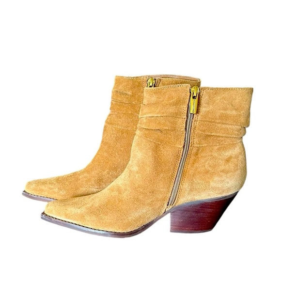 Vince Camuto Boots Slouched Suede Western Boots Nerlinji - size 8 1/2 M - Picture 2 of 6